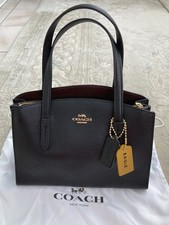 Coach black leather for sale  GERRARDS CROSS