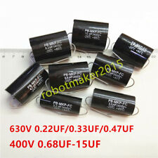 Audiophiler Mkp Axial corrente contínua de áudio HiFi Np Crossover Capacitor 400V 2.2uf-47uf 630V, usado comprar usado  Enviando para Brazil