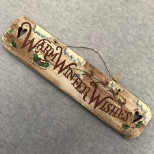 Rustic wood santa for sale  Mount Pleasant