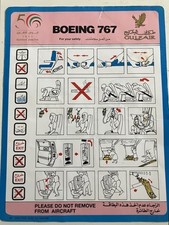 Consigne sécurité avion d'occasion  Troyes