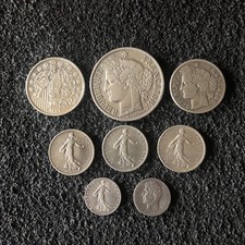 Lot pièces monnaie d'occasion  Valence-d'Albigeois