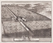 Ashdown House Oxfordshire Berkshire Angleterre Gravure En Cuivre Van D. 326504, usado comprar usado  Enviando para Brazil