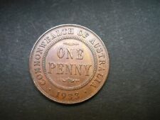 Australia penny 1933 usato  Napoli