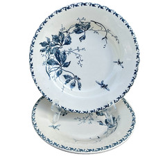 Assiettes creuses anciennes d'occasion  Granville