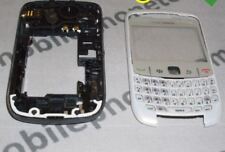 Usado, Genuíno Blackberry 8520 Fascia Carcaça Lente Teclado Branco comprar usado  Enviando para Brazil