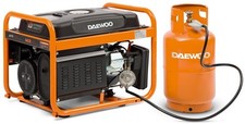 DAEWOO GDA 3500 DFE AGREGAT GENERATOR PRĄDOTWÓRCZY LPG / BENZYNA 2x16A, MOC 3,5k na sprzedaż  PL