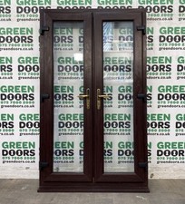 Brown upvc french for sale  LUTON