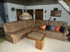 Ecksofa schlafcouch velours gebraucht kaufen  Bad Teinach-Zavelstein