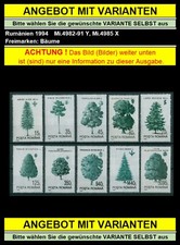 Romania 1994 trees d'occasion  Expédié en Belgium
