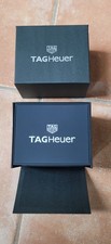 Original TAG Heuer relógio preto e cinza armazenamento tamanho completo caixa e estojo em perfeito estado comprar usado  Enviando para Brazil
