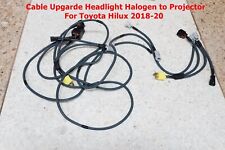 LUZ DE CABEÇA ATUALIZADA PARA LED PROJETOR CHICOTES DE FIOS FIAÇÃO PARA TOYOTA HILUX 2018-20 comprar usado  Enviando para Brazil