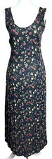 Vestido Vintage R&K Originals Feminino Plus Size 24 Verde Escuro Floral Maxi Sem Mangas comprar usado  Enviando para Brazil
