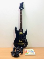 Wii Hero Power Guitar + 2 microfones Guitar Hero + jogo Band Hero comprar usado  Enviando para Brazil