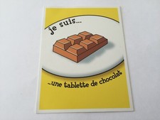 Carte tablette chocolat d'occasion  Vendin-le-Vieil