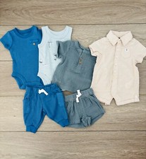 Lote de Roupas para Bebê Recém-nascido Menino Carter's Novo na caixa 6 Peças FRETE GRÁTIS comprar usado  Enviando para Brazil