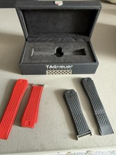 Tag heuer rubber for sale  MANCHESTER