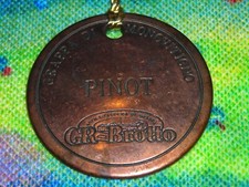 Brotto medaglia pubblicitaria usato  Italia