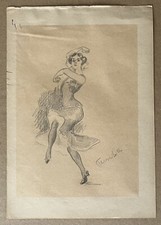 Dessin original ancien d'occasion  Paris II