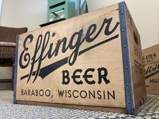 Vintage wooden beer for sale  Oostburg