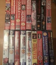 Manchester united vhs for sale  LONDON