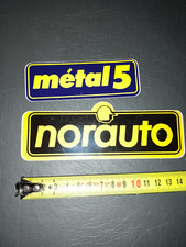 Autocollant métal norauto d'occasion  Le Quesnoy