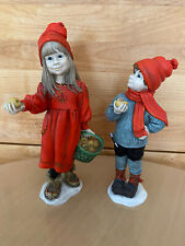 Shabby winterkinder figur gebraucht kaufen  Leipzig