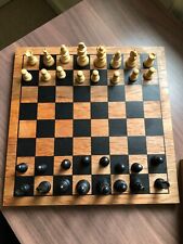 Wooden chess board for sale  WELLINGBOROUGH