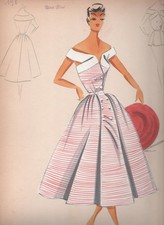 Croquis moda nina usato  Torino