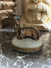 Boîte porcelaine pilules d'occasion  Grandris