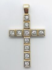 9ct gold cross for sale  OLDHAM