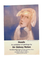 Sidney nolan heads for sale  LONDON
