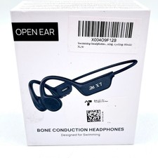 Auriculares de conducción ósea recargables de oído abierto para nadar - negros segunda mano  Embacar hacia Mexico