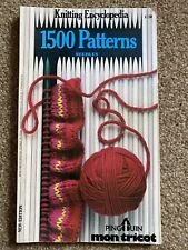 Knitting encyclopedia 1500 for sale  STOCKBRIDGE