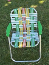 Vintage aluminum folding for sale  San Jose