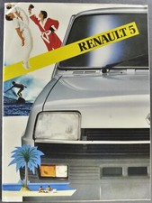 1983 renault brochure for sale  Olympia