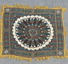 Textil/tapiz/material polivalente antiguo de seda morisca de Granada España segunda mano  Embacar hacia Mexico