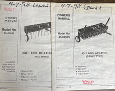 Lawn aerator owner for sale  Conover