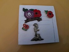 Vintage badges poppy for sale  KINGSWINFORD