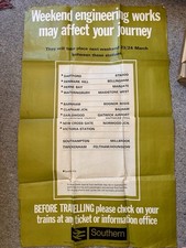 southern railway poster for sale  MILTON KEYNES
