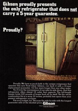 1968 gibson refrigerator for sale  USA