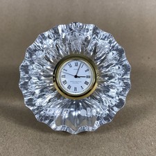 Dartington crystal clock for sale  CAERPHILLY