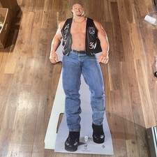 Stone Cold Steve Austin Stand Up Standee Papelão Recortado Exibição em Tamanho Real WWF comprar usado  Enviando para Brazil