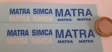 Decalcomanie decals matra d'occasion  Lillers