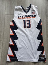 Camiseta Nike Mark Smith Illinois Fighting Illini usada em jogos 50 +4 jogadores rara comprar usado  Enviando para Brazil