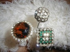 Sparkling rhinestones edwardia for sale  Long Beach