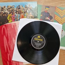 THE BEATLES Sgt Peppers Lonely SCARCE INNER MONO PARLOPHONE PMC7027 Vinyl LP comprar usado  Enviando para Brazil