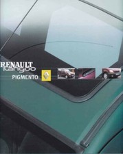 Catalogue Brochure RENAULT Kangoo Pigmento 01/2001 Belgique en français comprar usado  Enviando para Brazil