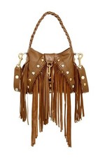 Bolsa tiracolo JJ Winters Chase franja multi parafuso prisioneiro couro marrom comprar usado  Enviando para Brazil