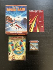 River Raid 1982 da Activision para Atari 400/800/XL/XE cartucho mapa da caixa comprar usado  Enviando para Brazil