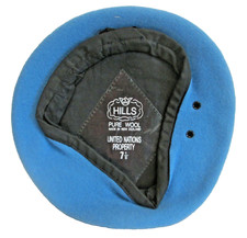 Beret bleu ciel d'occasion  France